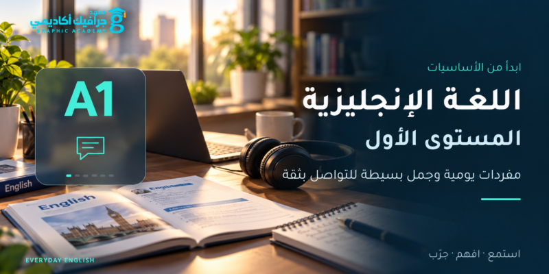 اللغة الإنجليزية — المستوى الأول (A1)