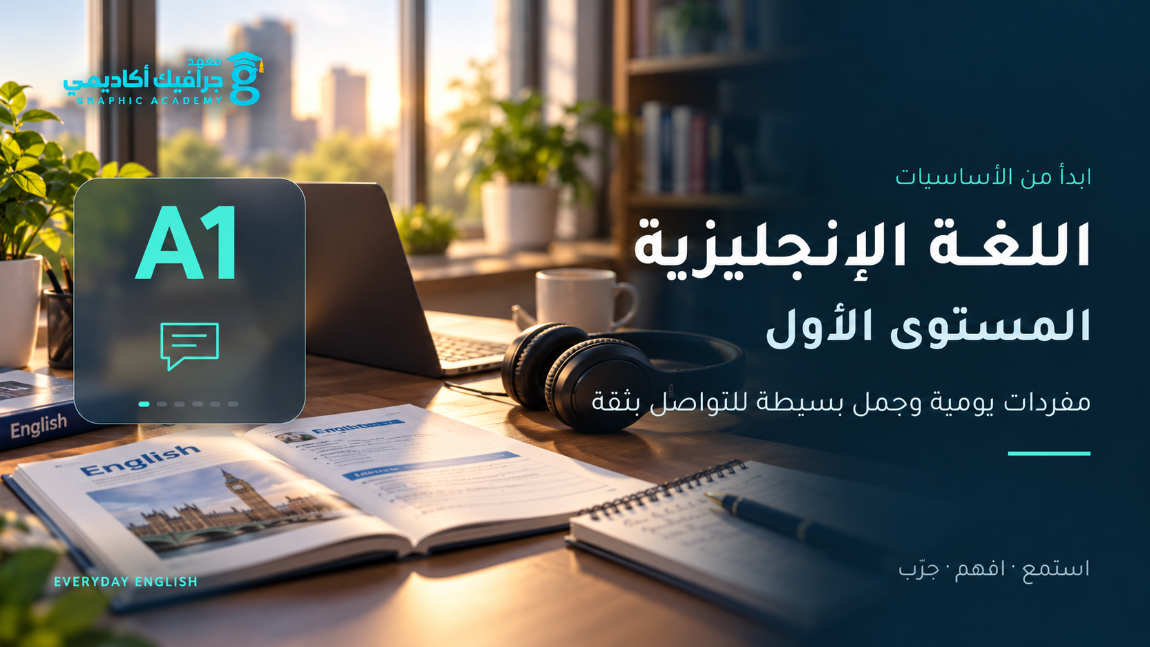 اللغة الإنجليزية — المستوى الأول (A1)
