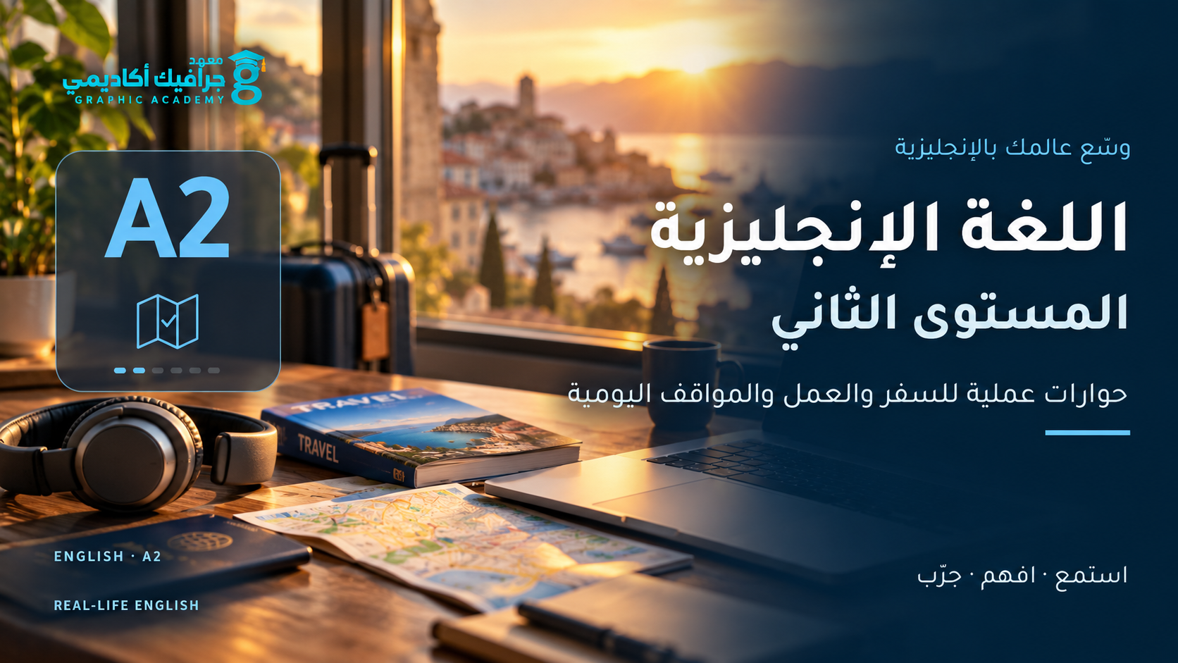 اللغة الإنجليزية — المستوى الثاني (A2)