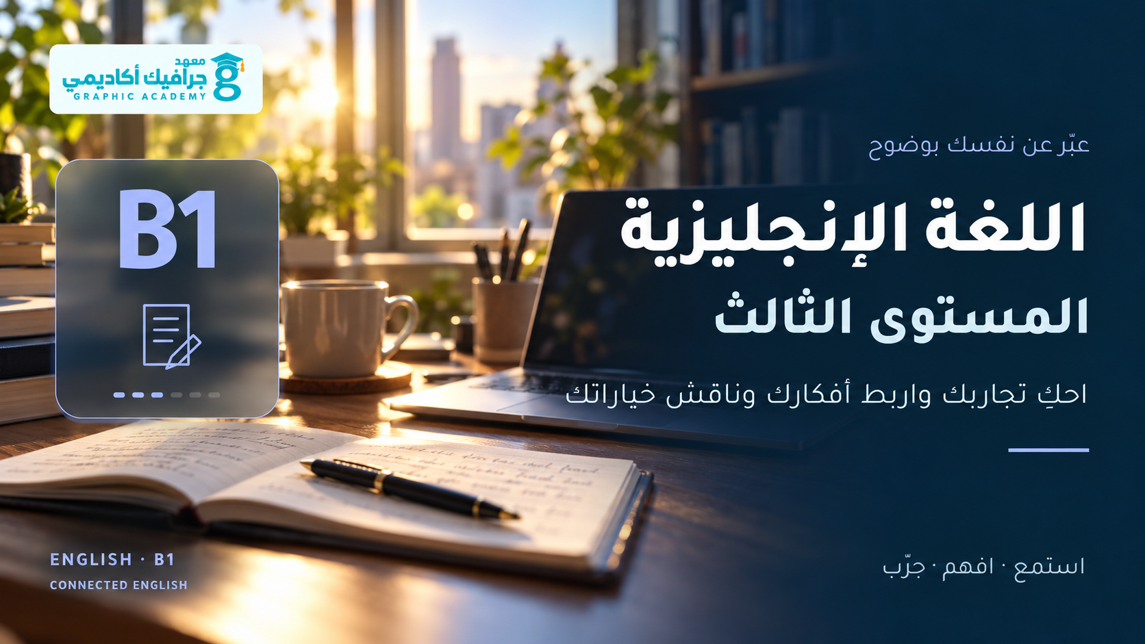 اللغة الإنجليزية — المستوى الثالث (B1)