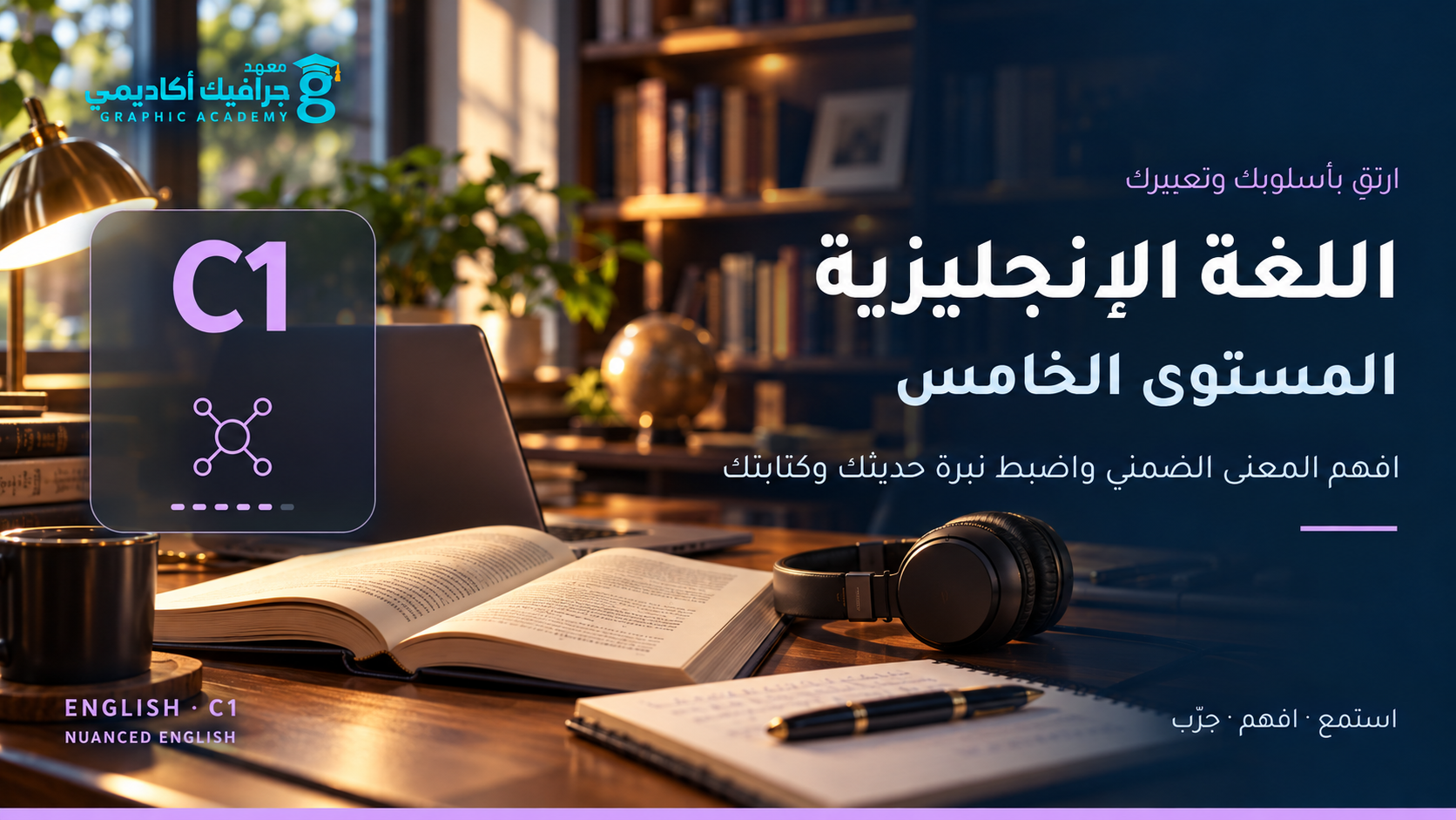 اللغة الإنجليزية — المستوى الخامس (C1)